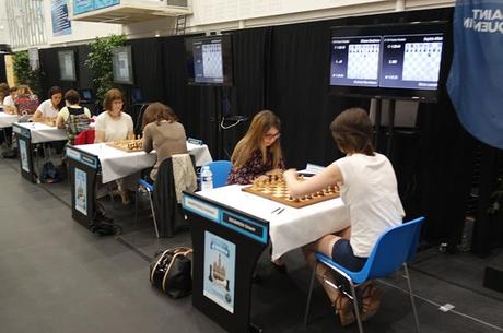 Le National féminin d'échecs 2015 © FFE