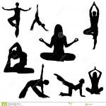 illustration de yoga