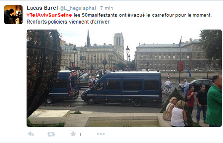 quelque part entre #TelAviv sur scène et #Gazaplage (tweet reportage) Capture