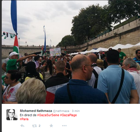 quelque part entre #TelAviv sur scène et #Gazaplage (tweet reportage) Capture2