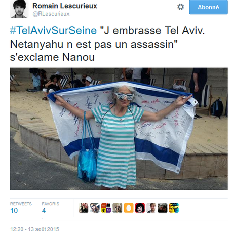 quelque part entre #TelAviv sur scène et #Gazaplage (tweet reportage) Capture10