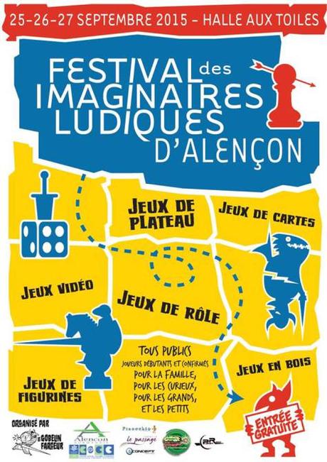Festival des Imaginaires Ludiques à Alençon affiche-du-FIL