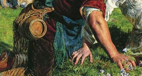 - Le crâne et le papillon William_Holman_Hunt The hirelong shepherd barrique mains
