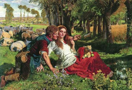 - Le crâne et le papillon William_Holman_Hunt The hirelong shepherd