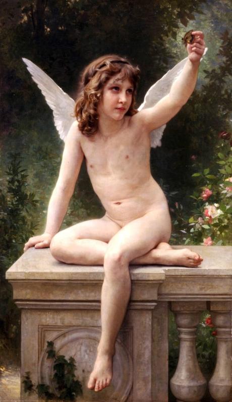 - Le crâne et le papillon Bouguereau l'ame captive