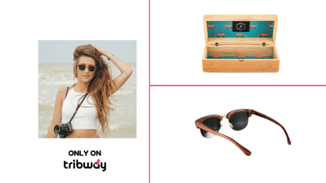 rezin tribway lunette soleil sunglasses mode fashion look style bois 