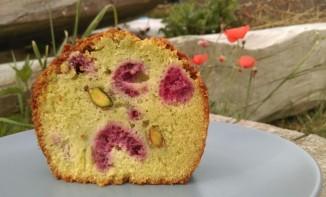 Cake sans gluten pistache framboises Cake sans gluten pistache framboises