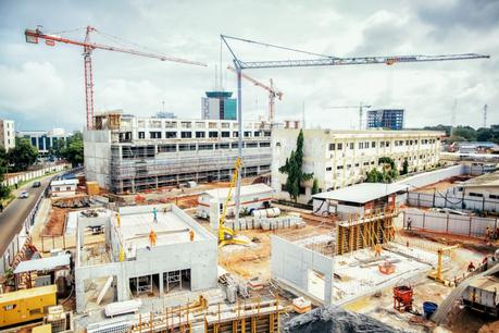 Hôpitaux : Le chantier du Ridge Hospital à mi-parcours au Ghana Hôpitaux : Le chantier du Ridge Hospital à mi-parcours au Ghana
