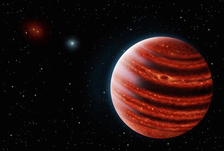 Exoplanète : une jeune Jupiter observée en direct jeune exojupiter