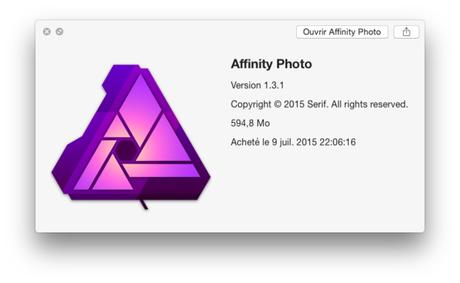 Affinity Photo, 