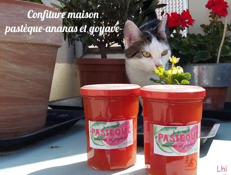 Confiture de pastèque avec un soupçon d’ananas et de goyave Confiture de pastèque avec un soupçon d’ananas et de goyave