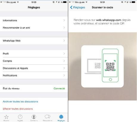 WhatsApp : Version web pour iPhone disponible (Mode d'emploi)