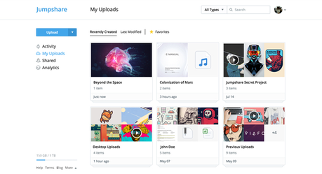 Jumpshare: partager des fichiers facilement sur Mac Jumpshare: partager des fichiers facilement sur Mac