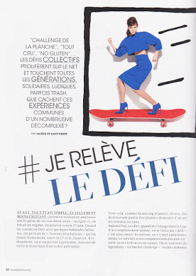 Margo in Madame Figaro Margo in Madame Figaro