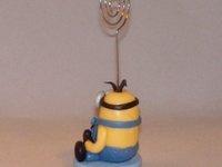 Porte-photo avec Minions en porcelaine froide Porte-photo avec Minions en porcelaine froide