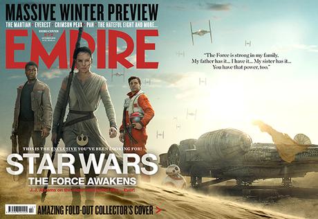 Star Wars VII en couverture d’Empire Star Wars VII en couverture d’Empire