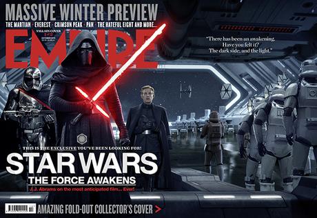 Star Wars VII en couverture d’Empire Star Wars VII en couverture d’Empire