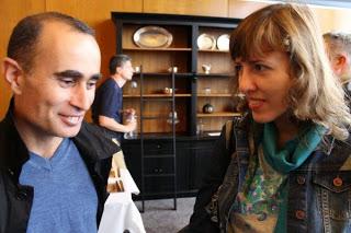 Le grand-maître d'échecs azéri Namig Guliyev félicité par Tatiana Kostiuk - Photo © Chess & Strategy Le grand-maître d'échecs azéri Namig Guliyev félicité par Tatiana Kostiuk - Photo © Chess & Strategy