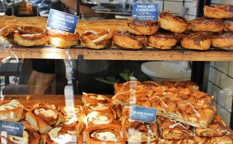 Copenhague, here we are Day 2 ! La viennoiserie que nous dégustons