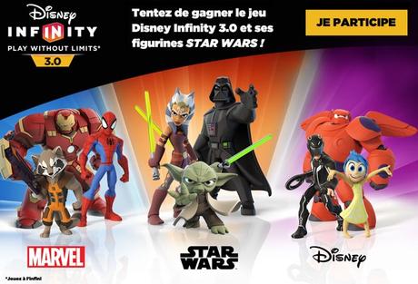 [Concours] 1 pack de démarrage Disney Infinity 3.0 PS4 + 1 figurine Yoda + 1 figurine Darth Maul à gagner
