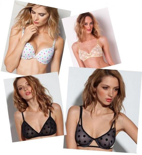 Lingerie : des pois et du nude dans les nouvelles collections selection lingerie