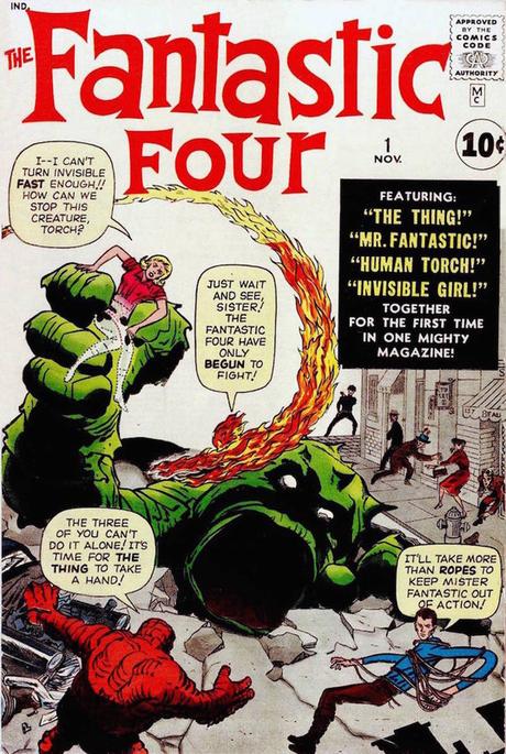 Marvel Comics-The Fantastic Four #1-1961 Marvel Comics-The Fantastic Four #1-1961