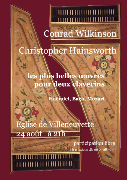Villeneuvette : Concert pour 2 Clavecins Villeneuvette : Concert pour 2 Clavecins