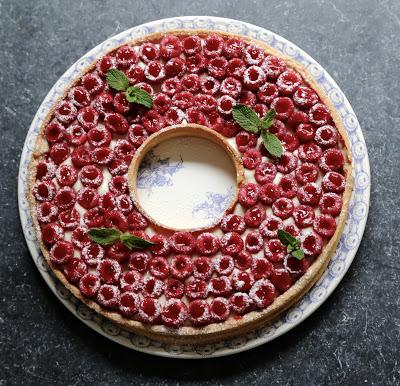 Tarte aux framboises, la recette Tarte aux framboises, la recette