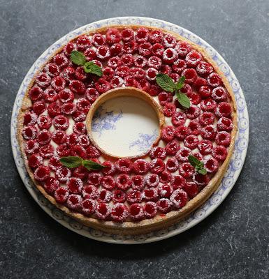 Tarte aux framboises, la recette Tarte aux framboises, la recette