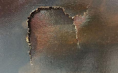 Un élève transperce un tableau de 1,3 millions d'€ Un élève transperce un tableau de 1,3 millions d'€