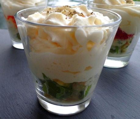 Verrines Avocat, Crabe et mousse de Celeri SAM_0248