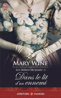 Les frères McJames, tome 3 : Dans le lit d'un ennemi de Mary Wine Les frères McJames, tome 3 : Dans le lit d'un ennemi de Mary Wine