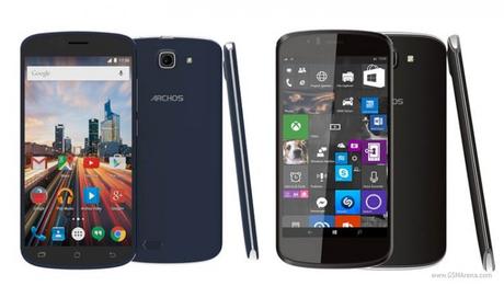 Archos dévoile trois smartphones sous Android et Windows 10