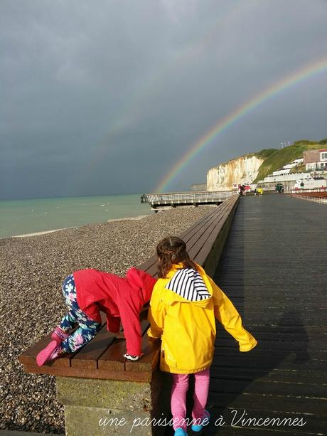 S'occuper par temps moyen arc-en-ciel