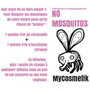 Huiles essentielles anti moustiques