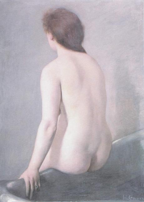 Peinture. Photographie. Modèles, muses, emprunts... Etienne Durieu (1853) Henri Gervex : Le bain, 1894