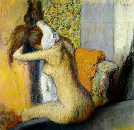 Degas : Femme s'essuyant - Degas - Femme s'essuyant (1888)