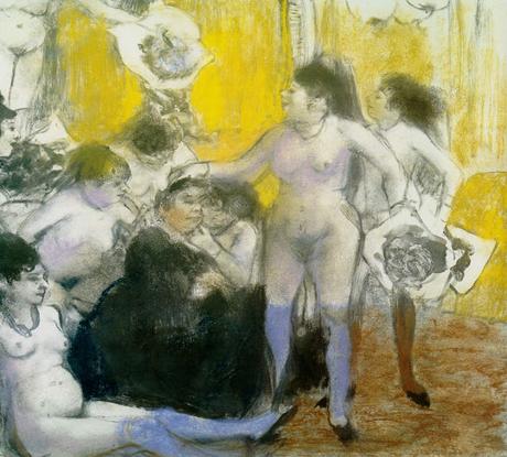 Degas : Femme s'essuyant - Degas - Femme s'essuyant (1888)