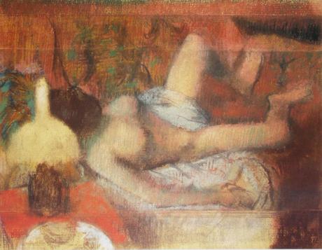 Degas : Femme s'essuyant - Degas - Femme s'essuyant (1888)