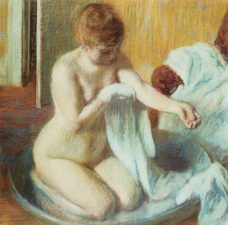Degas : Femme s'essuyant - Degas - Femme s'essuyant (1888)