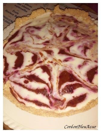 Tarte glacée aux prunes 20150804_155647_noir