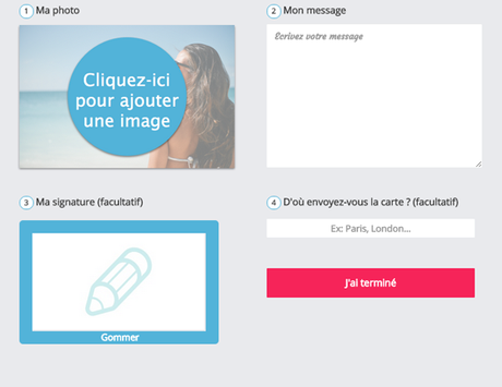 Fizzer, l’appli qui permet de personnaliser ses cartes postales depuis son mobile