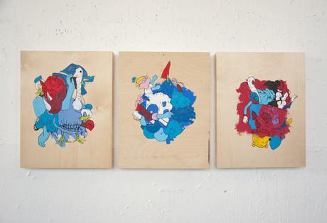 #ArtMTL Vernissage Le Bled – Exposition Défectueuse Elie-Chap-doom-collage-02