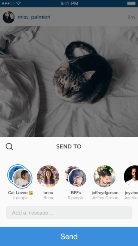 Instagram améliore sa messagerie privée
