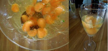 Soupe de Champagne au melon Soupe de Champagne au melon