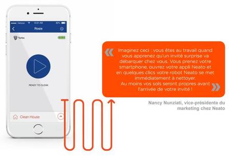Botvac Connecté, le premier robot aspirateur connecté de Neato Robotics programmation botvac connecté