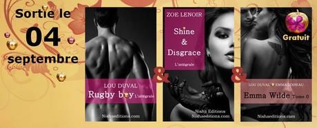 Demain , c'est jour de sortie chez Nisha Editions Demain , c'est jour de sortie chez Nisha Editions