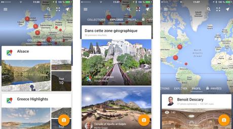 Photo Sphere pour iPhone devient Street View