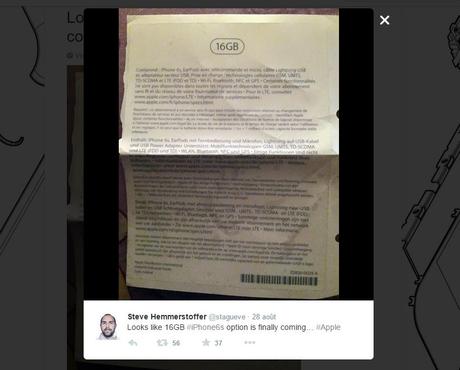 iPhone 6S : le modèle d’entrée de gamme toujours à 16 Go ? iPhone-6S-16Go-nowhereelse