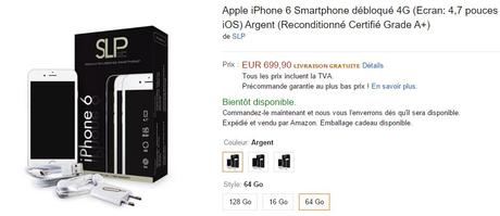 Amazon ouvre une boutique d’iPhone reconditionnés certifiés Amazon-iPhone-6-reconditionne